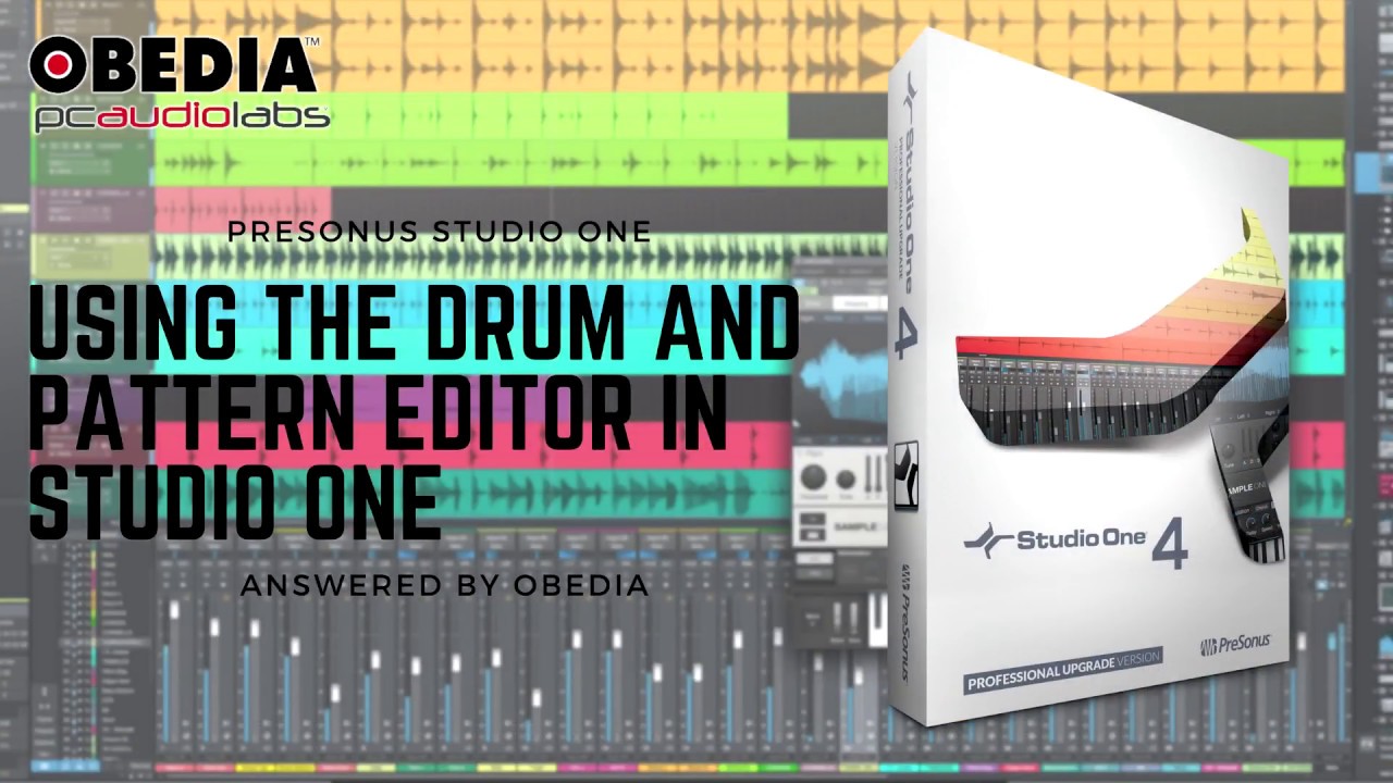 Studio One 4 Drum Editor